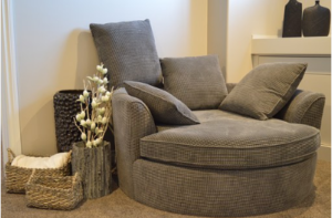 comfortable sofa